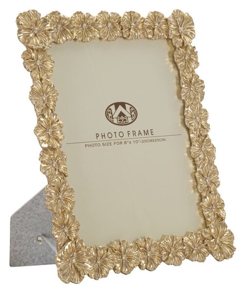 Cornice Flom 25,7x2,5x31 cm in Poliresina e Vetro