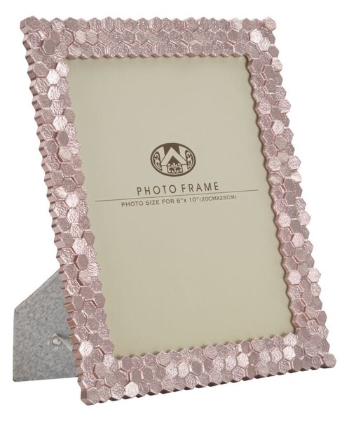Cornice Pinky 25,7x1,9x30,7 cm in Poliresina e Vetro