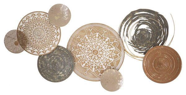 Pannello da Muro Boho 167,6x8,9x80,6 cm in Ferro