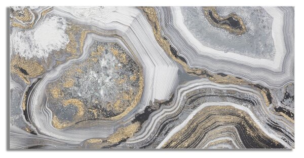 Dipinto su Tela Cave 120x3,8x60 cm in Legno di Pino e Canvas Multicolor