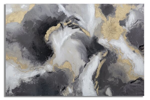 Dipinto su Tela Richy 120x3,8x80 cm in Legno di Pino e Canvas Multicolor