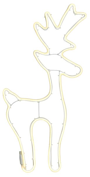Kaemingk Figura LED cervo neonflex 2D da esterni
