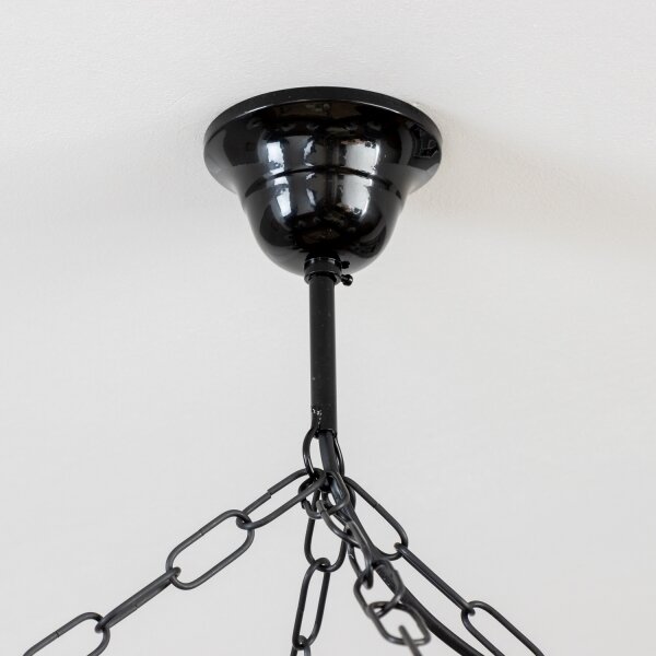 Brilagi - Lampadario a sospensione con catena QUEEN 8xE14/40W/230V faggio