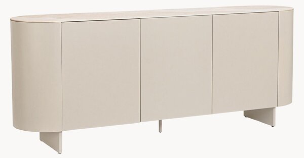 Credenza con piano effetto onice Ardis