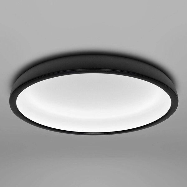 Stilnovo Plafoniera LED Reflexio, Ø 46cm, nero