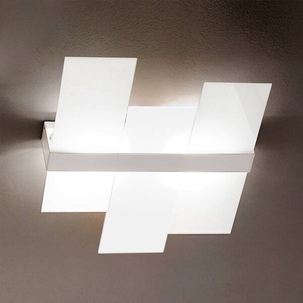 Linea Light Plafoniera Triad 62 cm bianca
