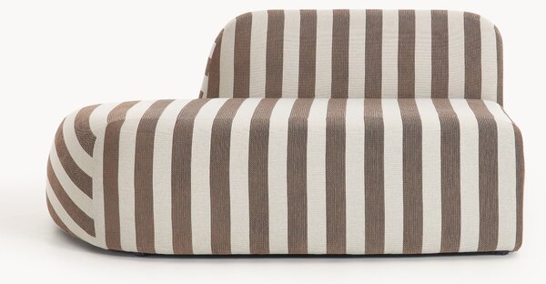 Modulo chaise longue a righe Wolke