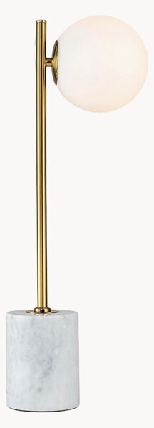 Lampada da tavolo con base in marmo Halen