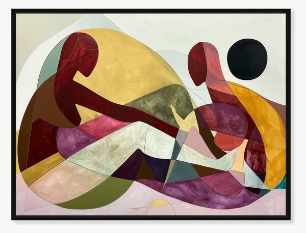 Quadro su tela incorniciato Harmony of Two