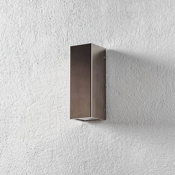 LCD Applique da esterno Senta, acciaio inox SENTA, Cromo / Argento, Acciaio Inox, Moderno