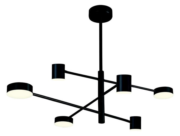 Lampadario a sospensione con supporto rigido LED LED/36W/230V 3000K nero