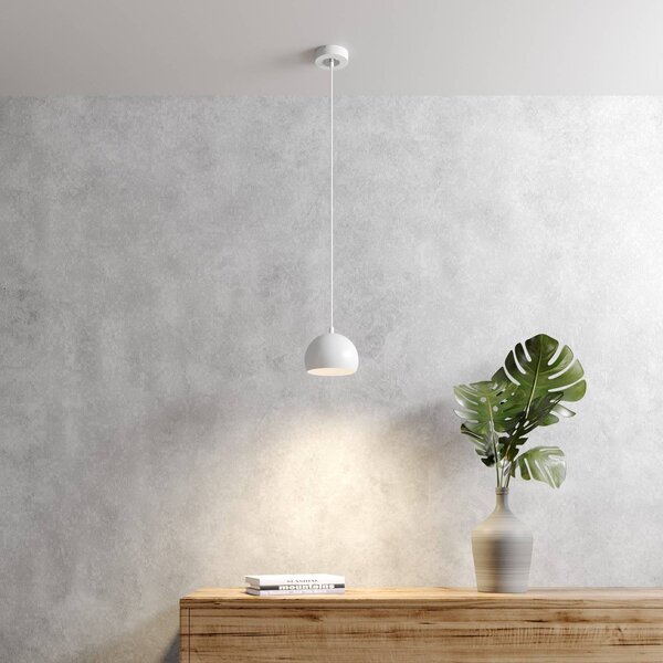 Lampada a sospensione Sool Luminex, dimmerabile, Bianco / Opale, Soggiorno / Sala da pranzo, Metallo, Lampada a sospensione