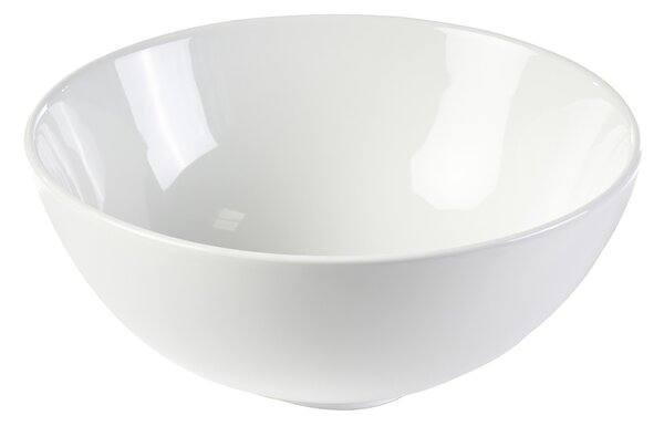 Lavabo rotondo in ceramica bianca D32 cm ZIA