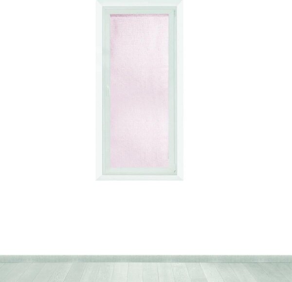 Tendina a vetro semi-filtrante Lazaro rosa tunnel 60x160 cm