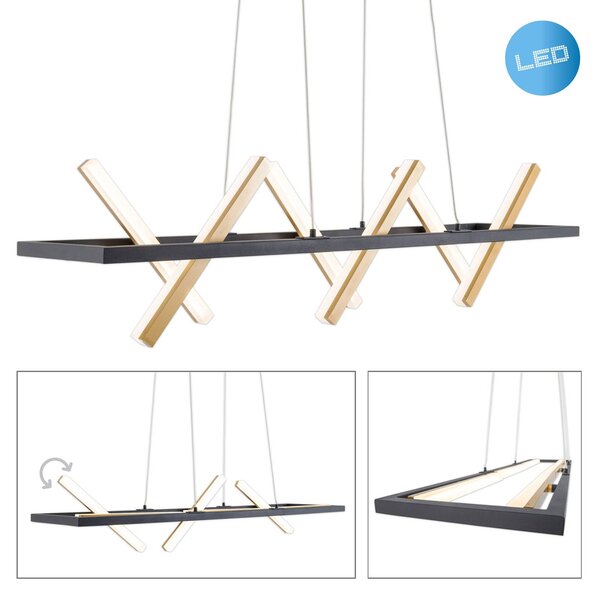 Näve Lampada a sospensione LED Cadice, variabile