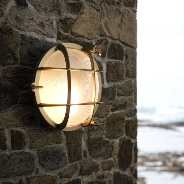 Nordlux Applique da esterni Polperro, ottone Polperro, Ottone / Oro, Ottone, Marittimo