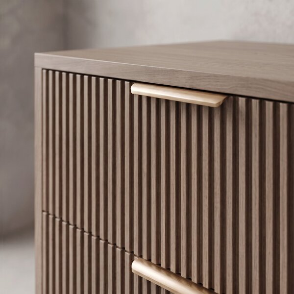 Mobile bagno sotto lavabo Rea Mono 60cm Grey Oak