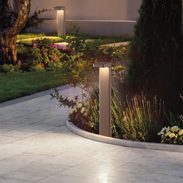 Lampioncino classico promoingross huk 70 ru led ip65 alluminio vetro monoemissione - Promoingross