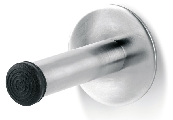 Fermaporta da Muro dimensioni 6 x 9xh 6 cm Grand Hotel Acciaio inox Lucido con gomma
