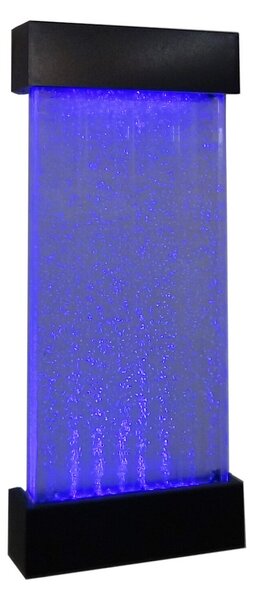 Pannello ad acqua con bolle d'aria CECILY - LED con colori cangianti - H.122 cm
