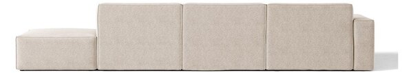 Divano angolare beige (con penisola a sinistra/con chaise lounge) Jodie – Micadoni