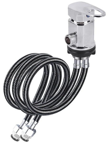 Doccia esterna con uscita da 80 cm, ideale per camper e caravan