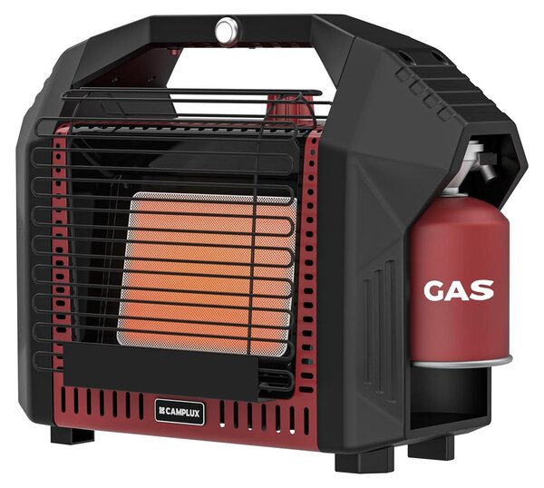 Stufa a gas, forno a gas, riscaldatore per terrazza - 3,6 kW - Portatile - Per uso esterno - Sensore ODS e sistema di protezione anticaduta