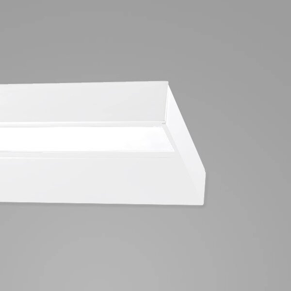 Pujol Iluminación Moderna applique LED bagno Prim IP20 60 cm, bianco