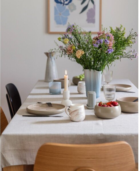 Set di piatti beige in gres 4 pz ø 22 cm Terra Rondo – Bonami Selection