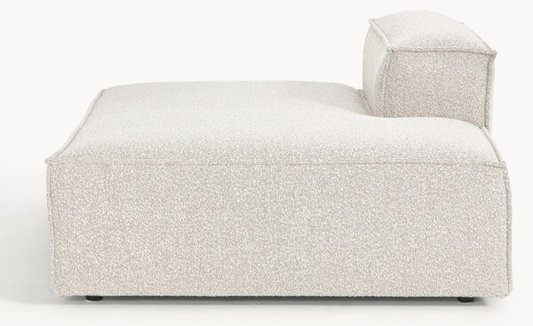 Modulo chaise loungue in bouclé Lennon