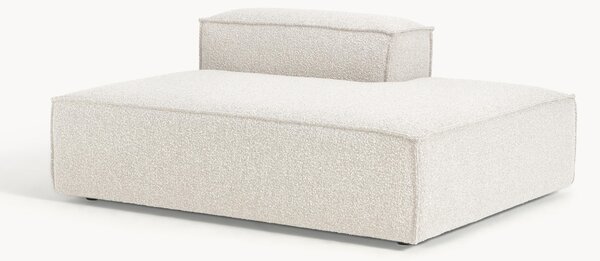 Modulo chaise loungue in bouclé Lennon