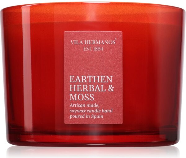 Vila Hermanos Earthen Herbal & Moss candela profumata 350 g