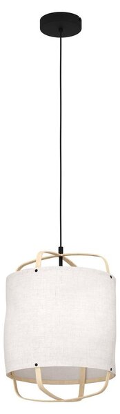 Eglo 43874 SURFLEET E27 lampada a sospensione Ø330mm nero natura