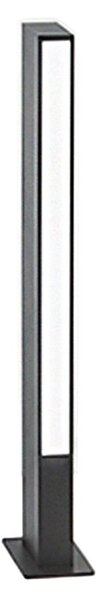 Lampioncino esterno ip65 perenz pole 8338 a lc 11w led 3000k 880lm metallo alluminio antracite - Perenz