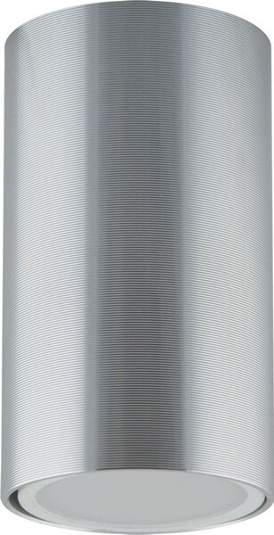 Faretto da soffitto a superficie in alluminio GU10 D: 5,6 cm cromo lampada spot rotonda da soffitto