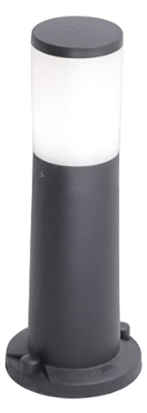 Lampioncino esterno top light loano pa40 nero e27 led ip55 resina - Top Light