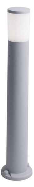 Lampioncino esterno top light loano pa80 grigio e27 led resina - Top Light