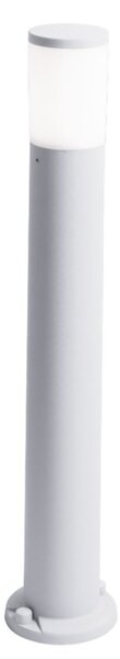 Lampioncino esterno top light loano pa80 bianco e27 led resina - Top Light