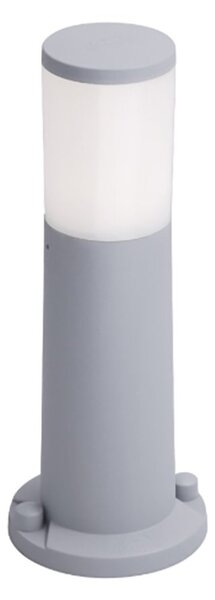 Lampioncino esterno top light loano pa40 grigio e27 led resina - Top Light