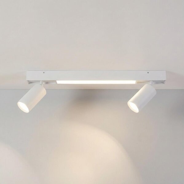 Brilagi - Faretto LED SELE 2xGU10/30W/230V + LED/15W bianco