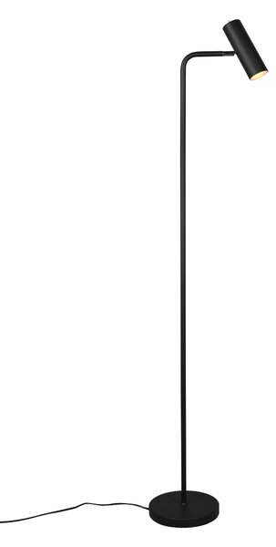 Piantana da Interno a Led in Metallo Nero Opaco