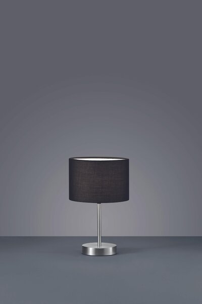 Lampada tavolo da Interno E14 in Metallo Nickel Opaco