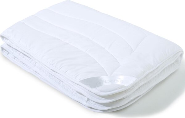 Trapunta estiva Ambiente 200x220 in microfibra PES, 1150 g, trapuntatura a onde