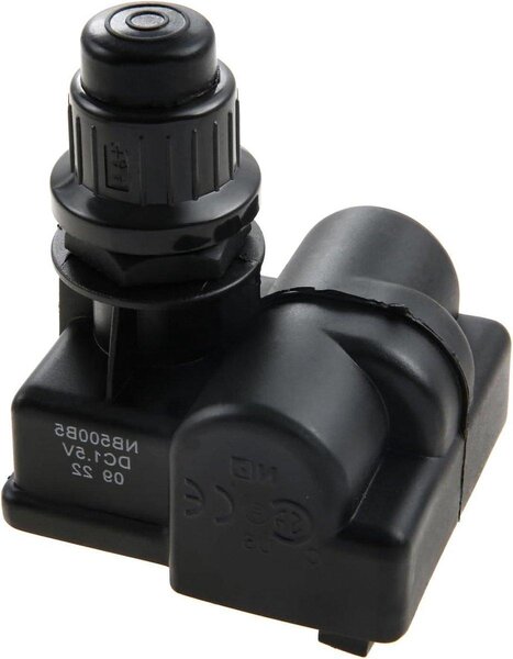 Griglia a gas universale Zündset con 5 uscite e accensione elettronica a scintilla, dimensioni 12 x 10 x 8 cm
