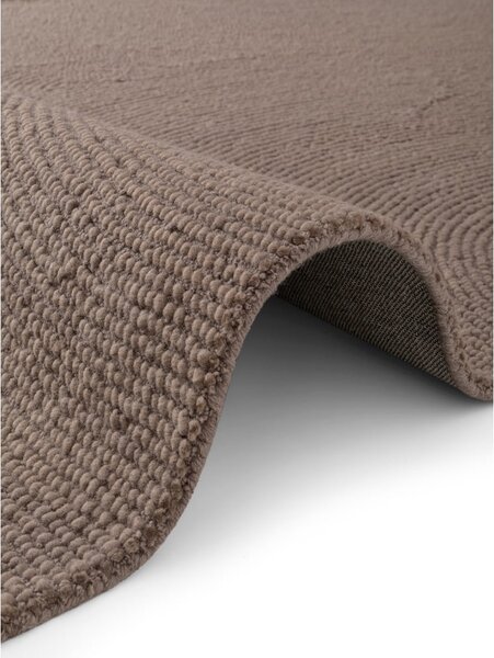 Tappeto grigio tortora in lana tessuto a mano 120x180 cm Calmio – Hanse Home