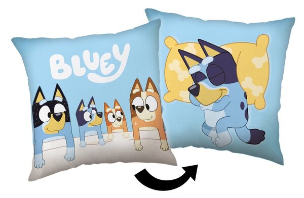 Cuscino per bambini 40x40 cm Bluey – Jerry Fabrics