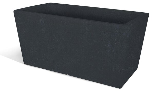 Fioriera Porta vaso, in polietilene 100x40xh39 cm Modello Ionico spessore 2 mm colore Grafite