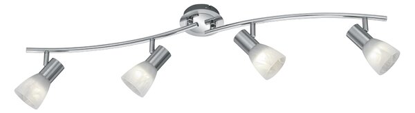 Faretto da Interno a LED in Metallo Nickel Opaco