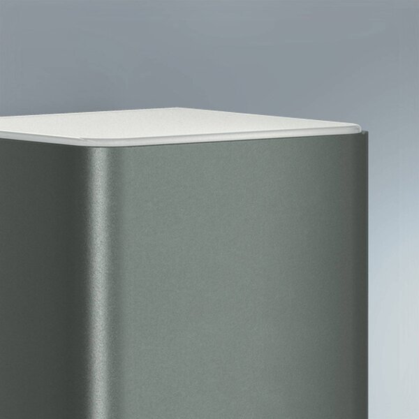 STEINEL Applique da esterno Smart Sensor L 840 SC antracite, Alluminio / Grigio / Zincato, Plastica