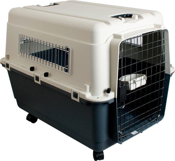 Trasportino per animali Karlie Flugzeugbox Nomad: L: 100 cm, P: 67 cm, A: 75 cm, taglia XXL, peso massimo supportato: < 50,00 kg